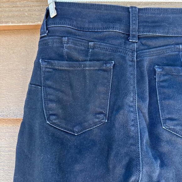 Telepatia Black Distressed High-Waist Jeggings Size 7/28  Womens Stretch Denim P - Picture 11 of 12